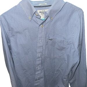 Abercrombie and Fitch Button Down Muscle Shirt - Size Large